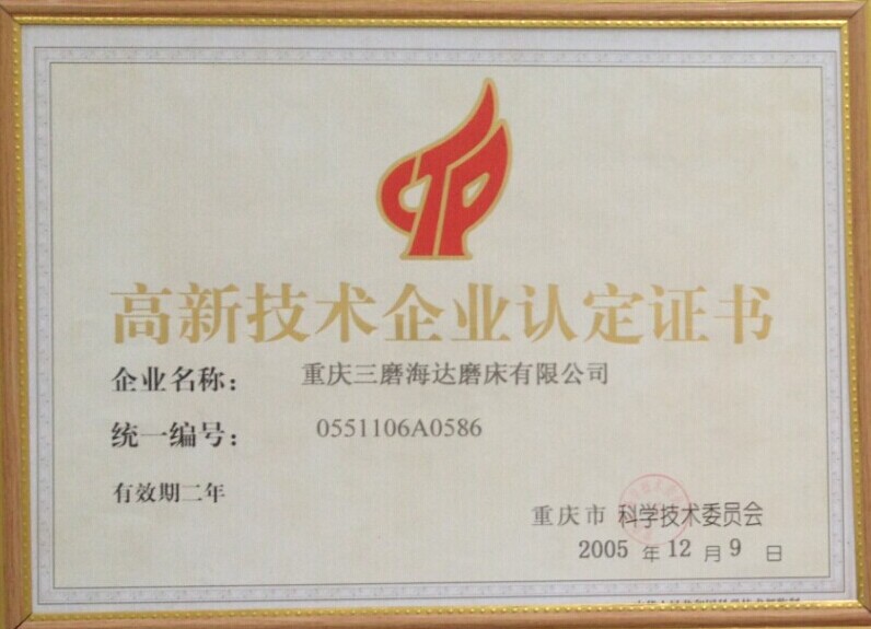 2005年高新技术企业